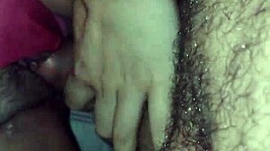 Wife Puts Panties Aside and Opens Ass for Monster Cock Creampie