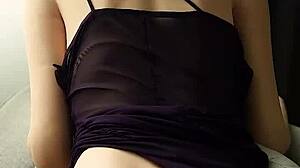 Popular Asian Wife Strips Naked for a Stunning Show at Uloversdoll