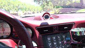 Mazy Myers Amateur Babe Receives Driving Lesson With Pussy Play And Cock Sucking In Car Gfe Pov