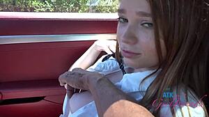 Mazy Myers Amateur Babe Receives Driving Lesson With Pussy Play And Cock Sucking In Car Gfe Pov