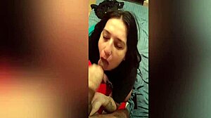 A Surprisingly Good Blowjob from the Girlfriend. Her Big Tits and Ass Make It Intense.