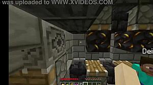 I sees the bald boys n the priest showin his big staff in the village.