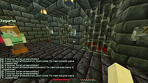 I sees the bald boys n the priest showin his big staff in the village.