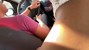 latina squirter soaks uber driver with wild banging