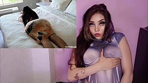 naughty latina model with big ass gets creampied by lover in hotel