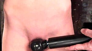 Babe with Clamped Tongue Gets Fucked Hard in Bondage Scene