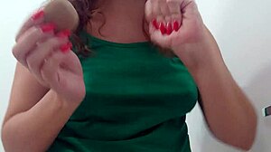 Beautiful Brazilian Crossdresser Prepares For Webcam Live Show