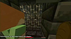 I sees the bald boys n the priest showin his big staff in the village.