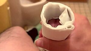 Solo Japanese amateur masturbates on camera