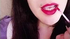 Backstage Secrets of a Hot Brunette - What’s She Hiding?