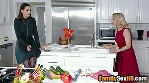 Thanks Giving Day Turns Into Wild Sex Orgy