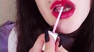 Backstage Secrets of a Hot Brunette - What’s She Hiding?