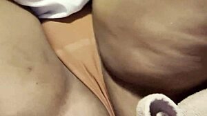 Make that pussy squirt thru her panties she so wet with female ejaculation