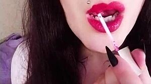 Backstage Secrets of a Hot Brunette - What’s She Hiding?