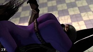 Black Cat Dominates Rusk Joel With Headscissor Power