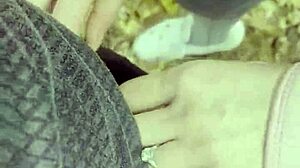 A girl next door gets a big cock inside her in a public park