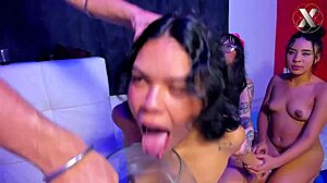 OMG, my Colombian neighbors are wild whores craving my cock down their throats