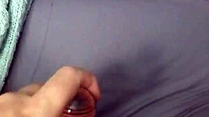 I play with my dildo.