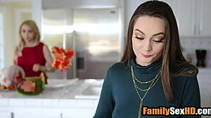 Thanks Giving Day Turns Into Wild Sex Orgy