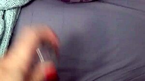 I play with my dildo.