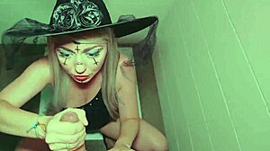 Fucking busty witch miriam prado roughly on halloween.