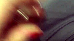 I play with my dildo.