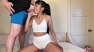 New 4K Blowjob Compilation with Viva Athena Gagging on Cock