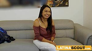 curvy colombian masseuse gets pounded in doggystyle by scout