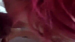 lucy amanita gives pov blowjob with pierced nipples