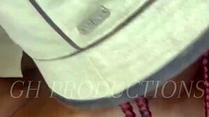 African Couple Enjoying Hot Foreplay Bodies