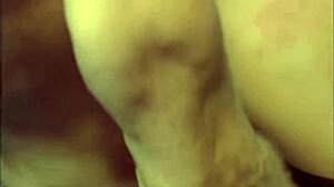 Slutty Blonde Gets Anal Pounded in Fishnets on Bed. Gaping Asshole Takes Hard Cock!