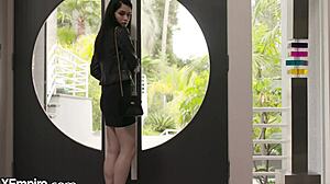 my horny girlfriend lures me into bathtub sex with doggystyle and blowjob