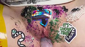 Beetlejuice Enjoys Dirty Masturbation And Hot Sex With Toys