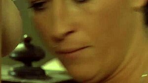 voyeur lesbian slave fingers herself to intense orgasm while bound