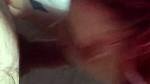 lucy amanita gives pov blowjob with pierced nipples