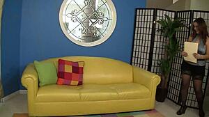 Milf lexi lockhart moans while riding young 18+ cock, her pussy lips gripping tight 😍