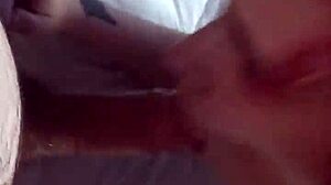 lucy amanita gives pov blowjob with pierced nipples