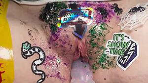 Beetlejuice Enjoys Dirty Masturbation And Hot Sex With Toys