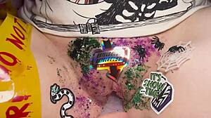 Beetlejuice Enjoys Dirty Masturbation And Hot Sex With Toys