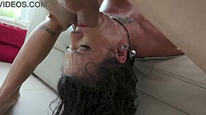 Brazilian star Qweensg, ready for intense dp after dinner?