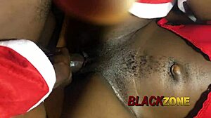 Yo, stepbrother bangs santa claus with christmas creampie