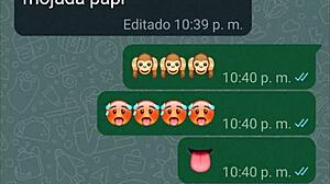 Heating Up Girlfriend On WhatsApp For Twerking 😈