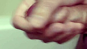 Just chilling, watching my dick cum in slow motion. Looks tasty up close, right?