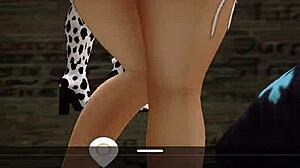 Big booty bitch twerks at party