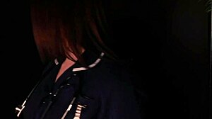 Nurse Sucks Deep at Gloryhole After Long Shift