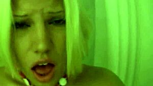 heather huntley, the nude babe, masturbates her pussy and ass solo