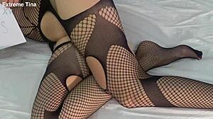 Verification video with brunette