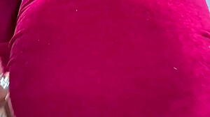 couple's backstage doggystyle quickie without condom, then with