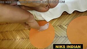 Desperate Devotee Licking Indian Baba’s Ass in Wild Rough Group Action