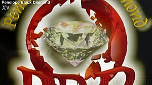 I gave Penelope Black Diamond a blowjob with glasses and footjob.